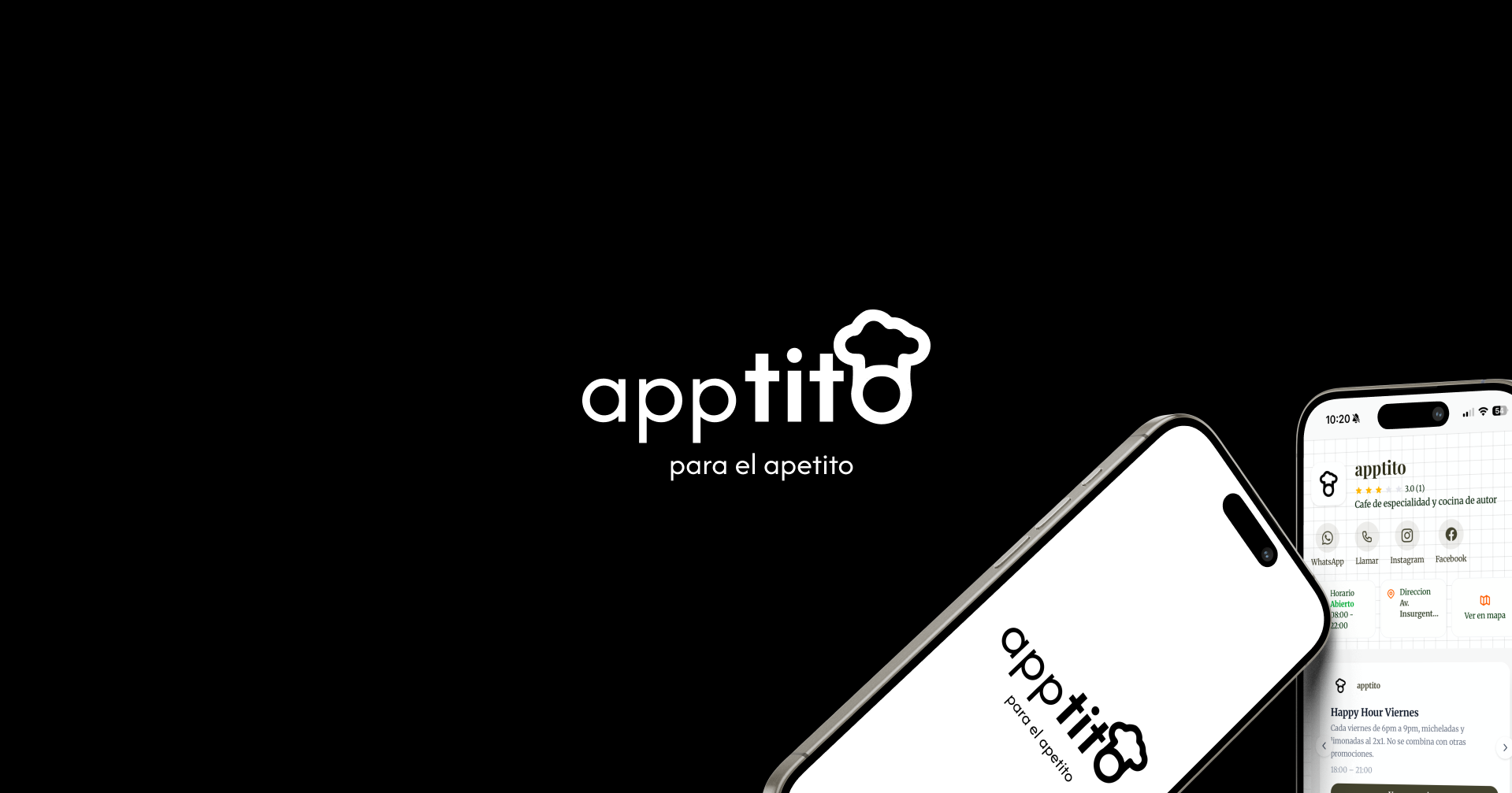 AppTito — La experiencia empieza en la mesa